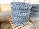 (4) 11R22.5 grip tread tires 